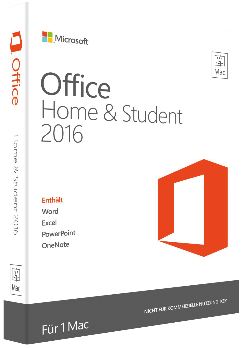 Microsoft Office für MAC Home and Student 2016