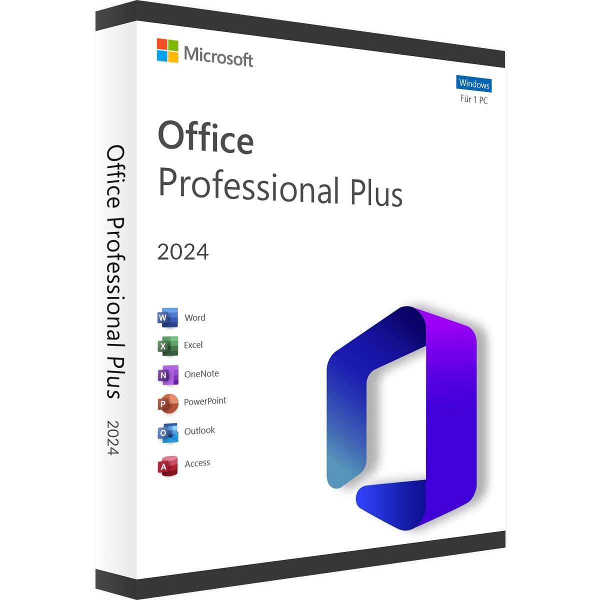 Microsoft Office Professional Plus 2024 für 2 PCs